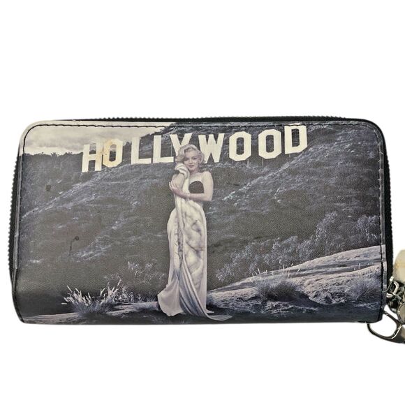Rare Marilyn Monroe Hollywood Wallet Wristlet NWT 2018 Licensed - Picture 2 of 12